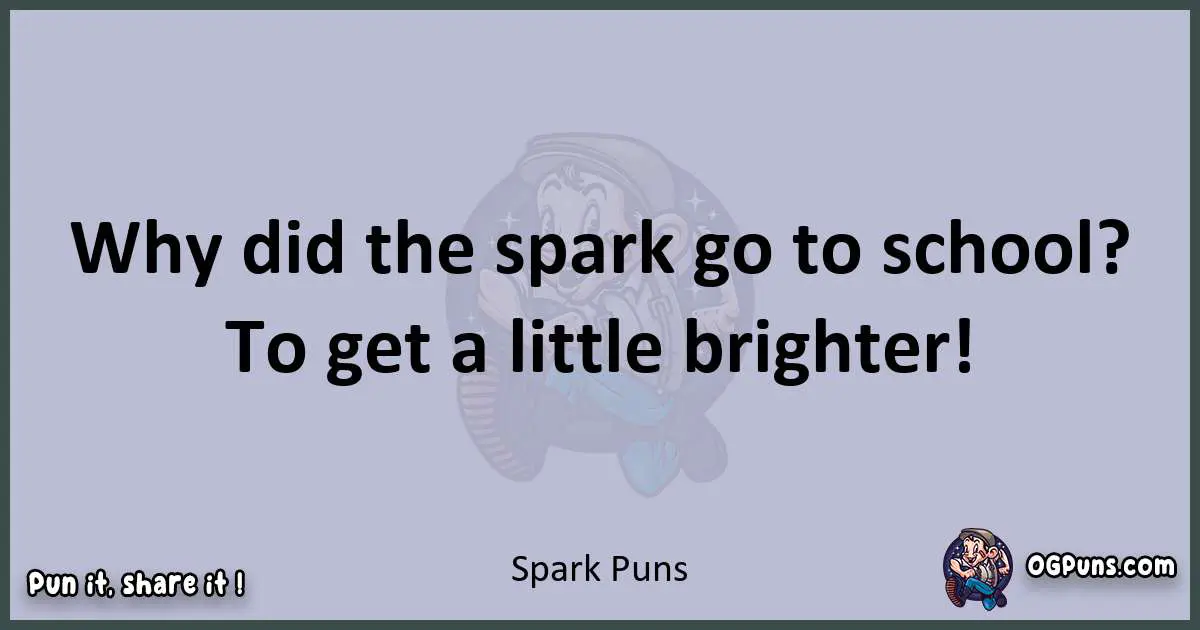 Textual pun with Spark puns