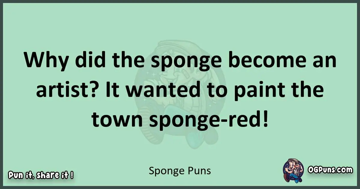 wordplay with Sponge puns