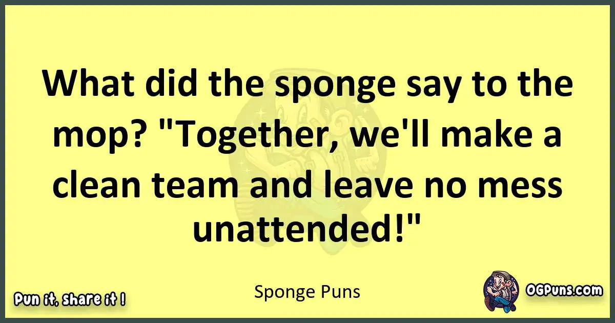 Sponge puns best worpdlay