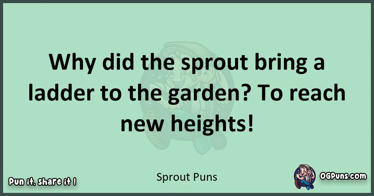 wordplay with Sprout puns