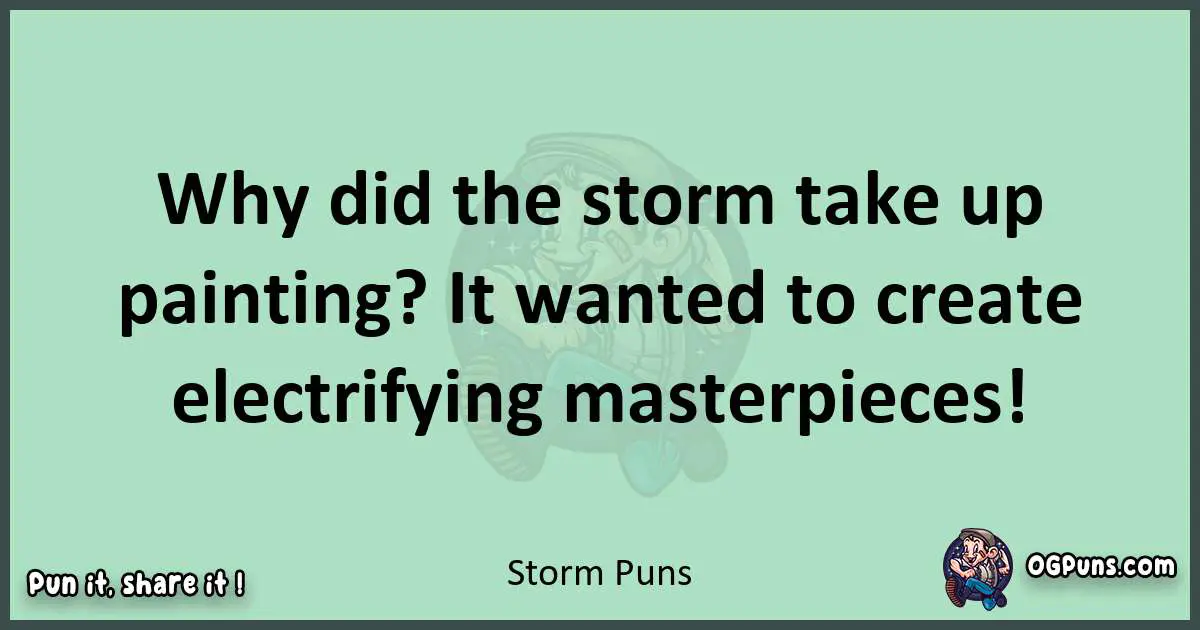 wordplay with Storm puns
