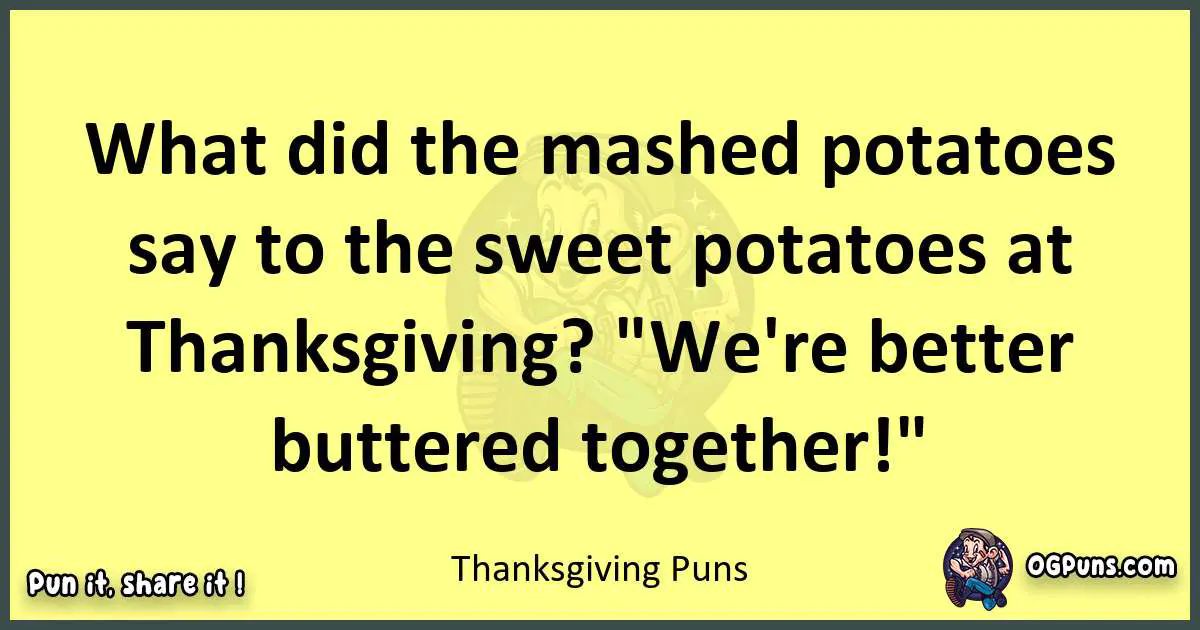 Thanksgiving puns best worpdlay