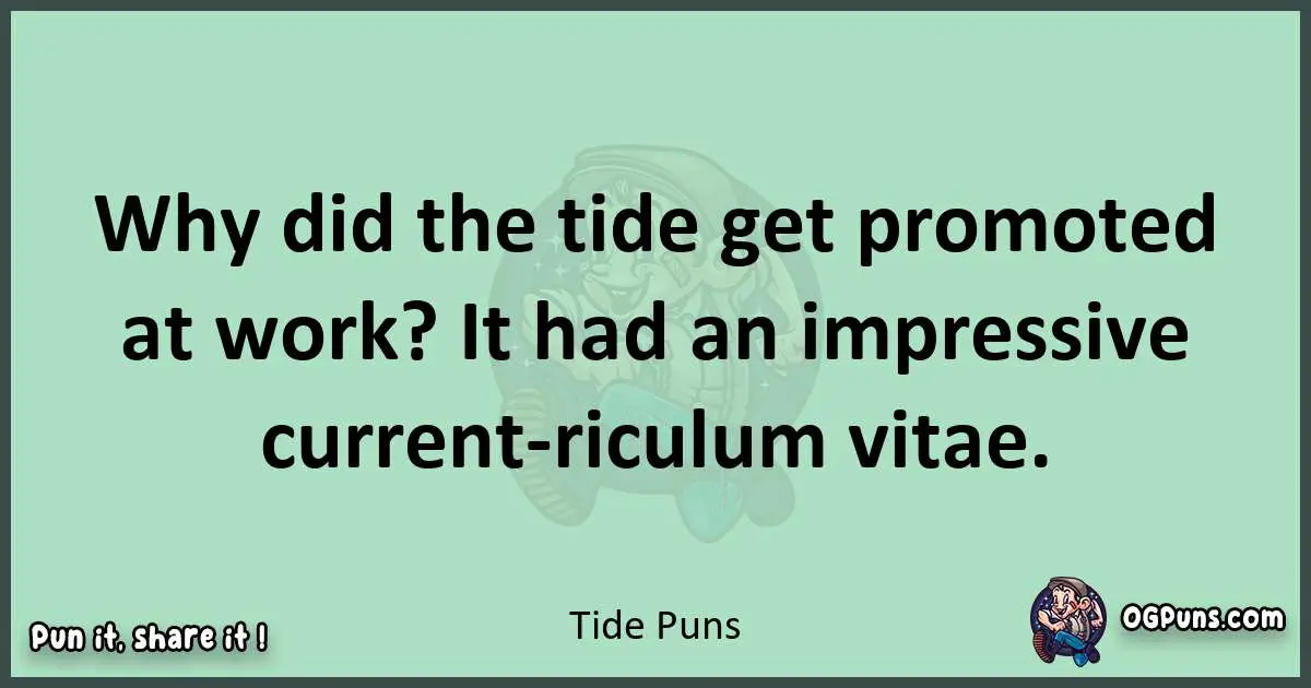 wordplay with Tide puns