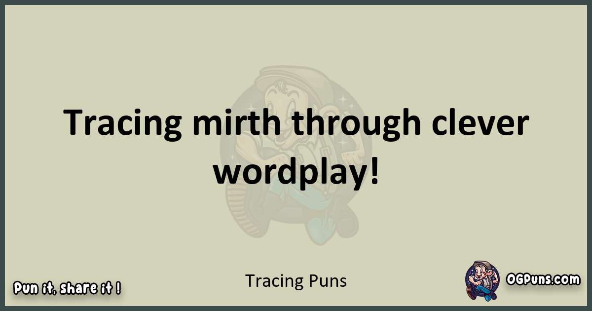 Tracing puns text wordplay