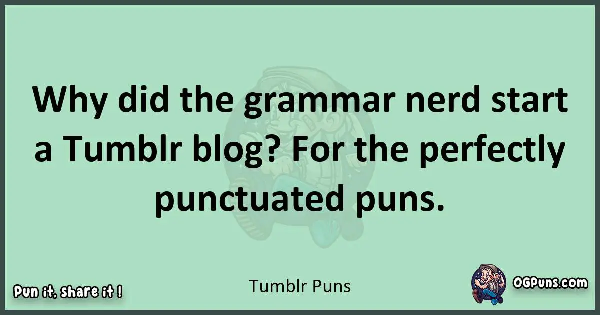 wordplay with Tumblr puns