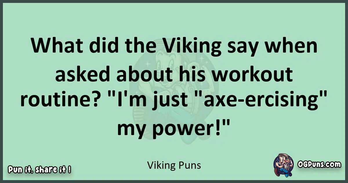 wordplay with Viking puns