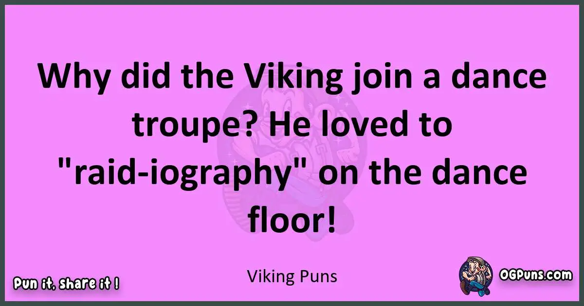 Viking puns nice pun