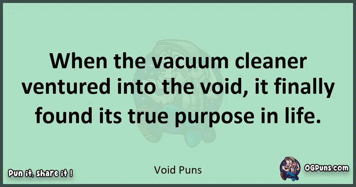 wordplay with Void puns
