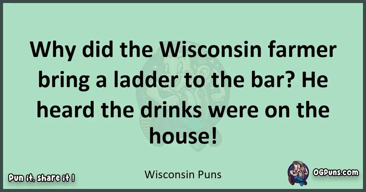 wordplay with Wisconsin puns