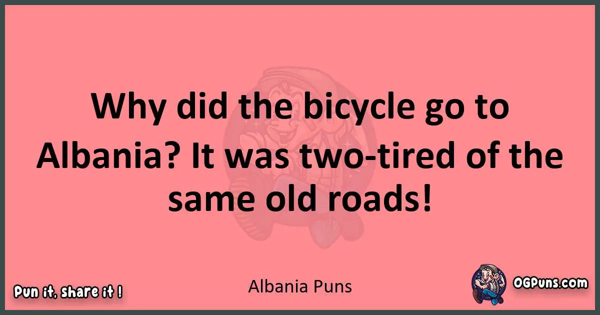 Albania puns funny pun