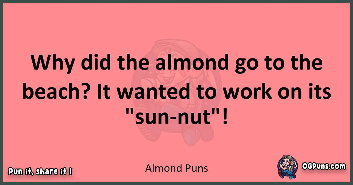 Almond puns funny pun