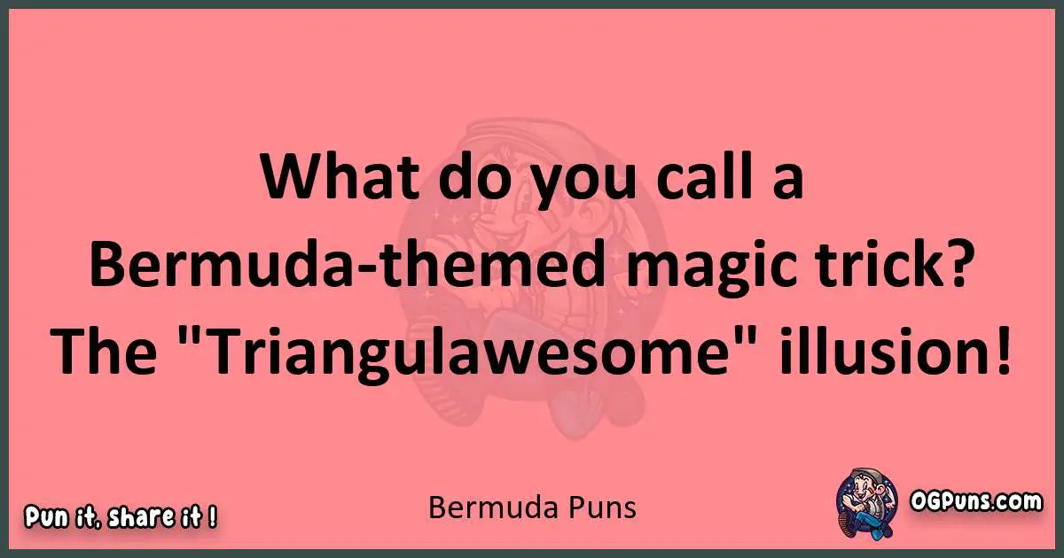 Bermuda puns funny pun
