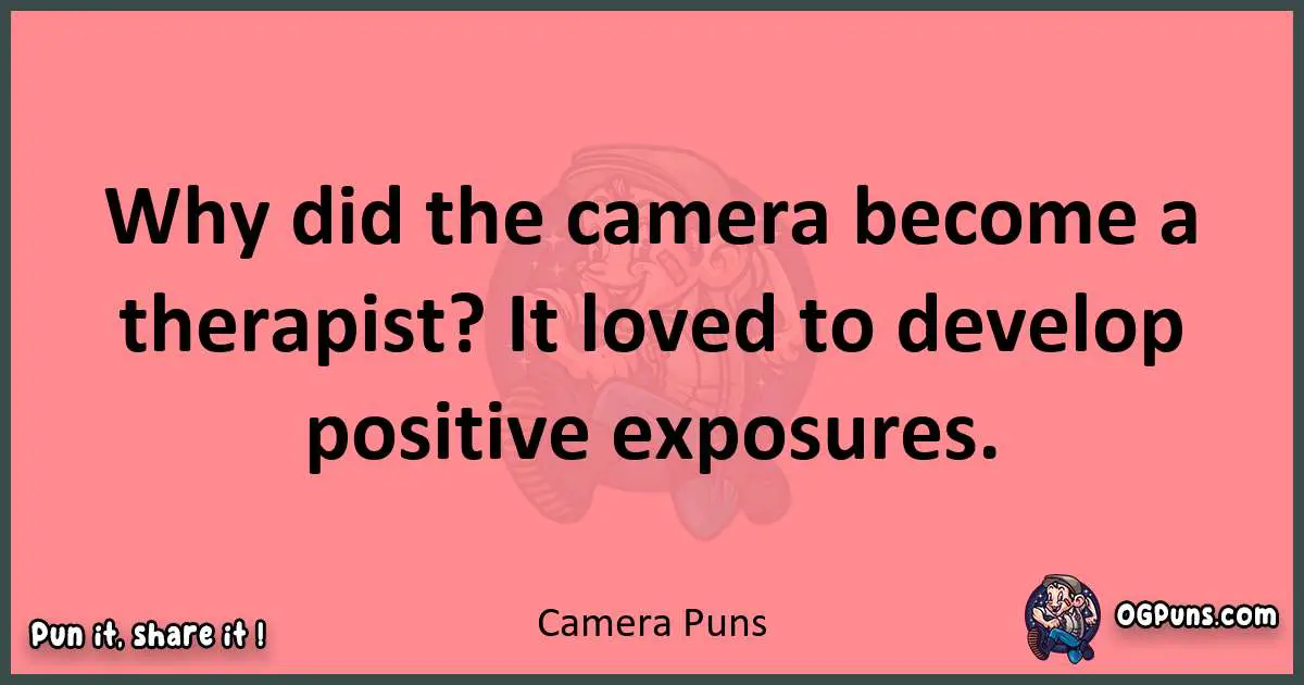 Camera puns funny pun