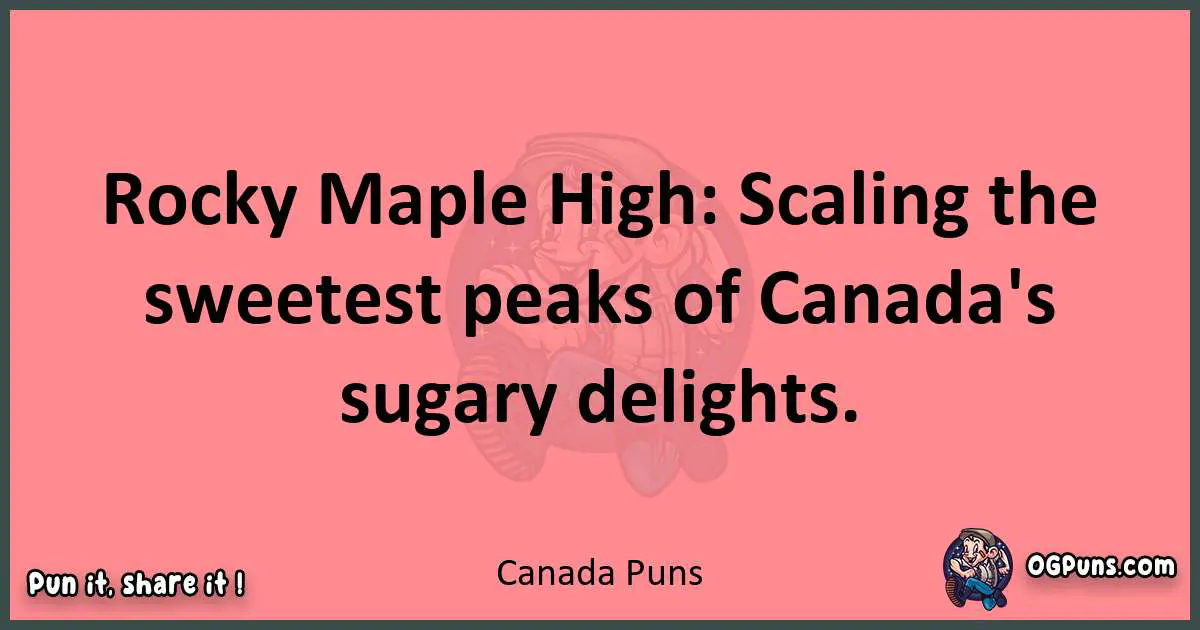 Canada puns funny pun
