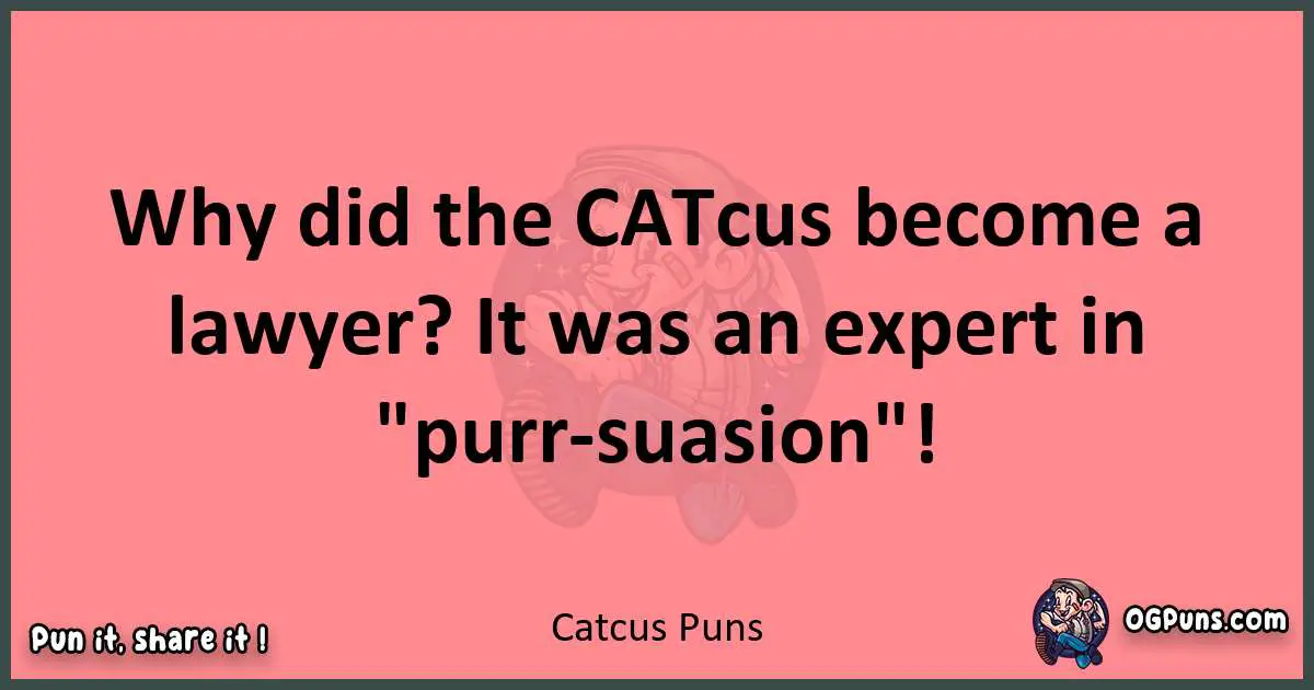 Catcus puns funny pun