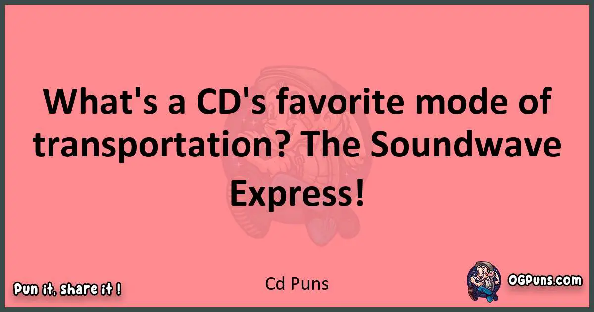 Cd puns funny pun