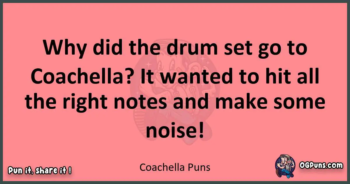 Coachella puns funny pun