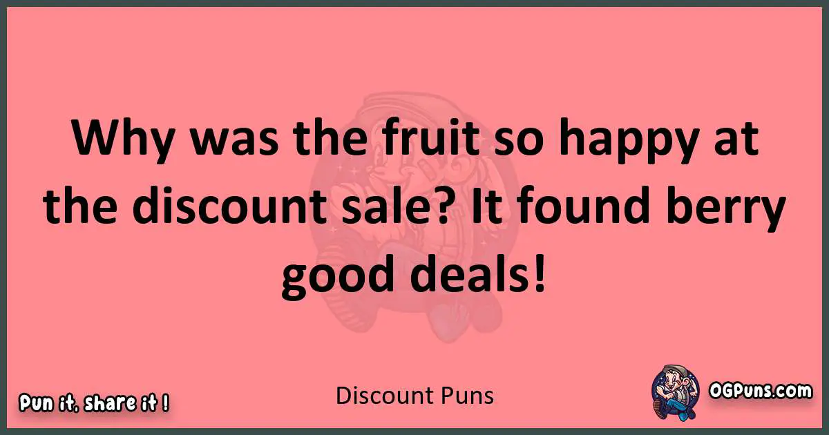 Discount puns funny pun