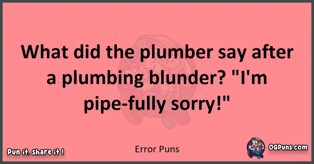 Error puns funny pun