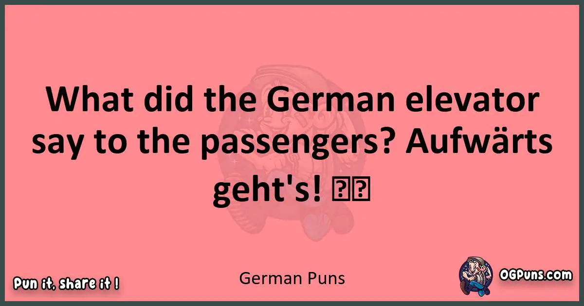 German puns funny pun