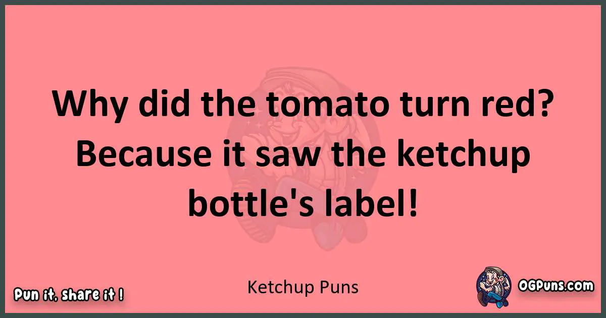 Ketchup puns funny pun