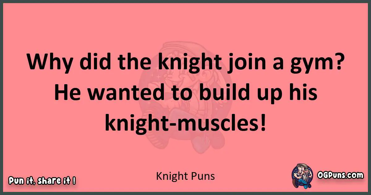 Knight puns funny pun