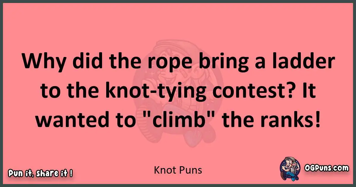 Knot puns funny pun