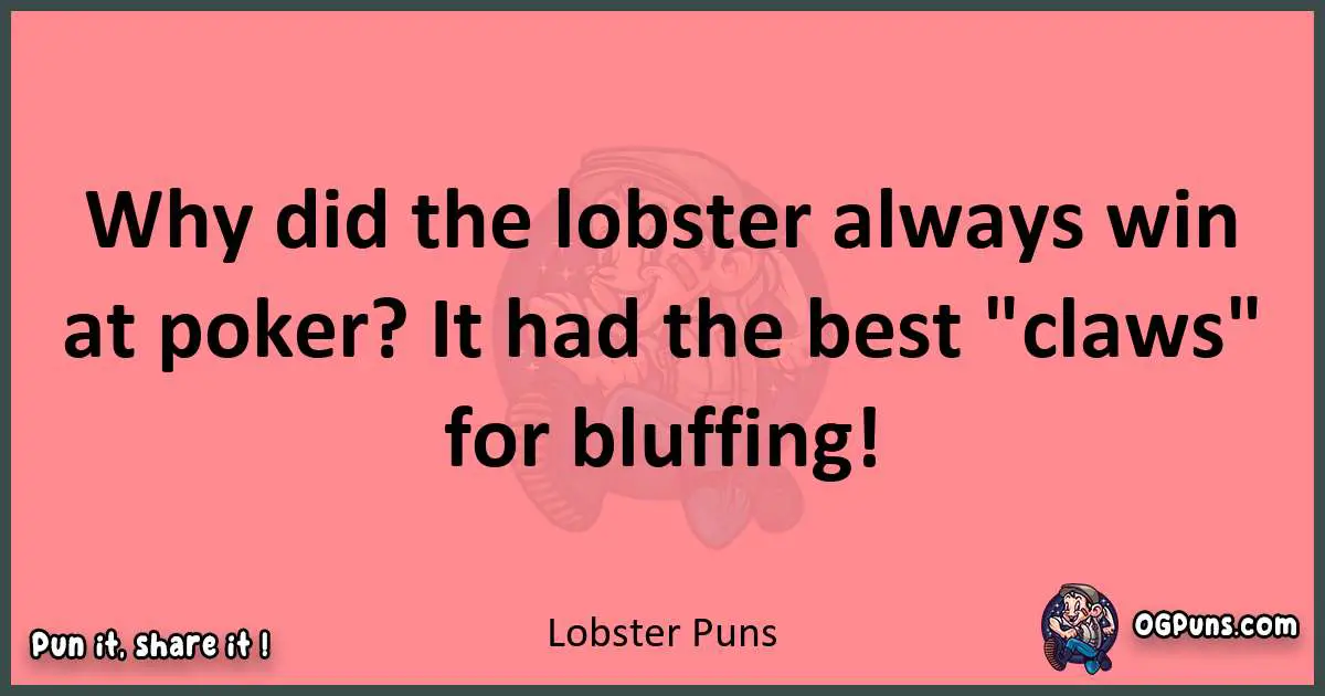 Lobster puns funny pun