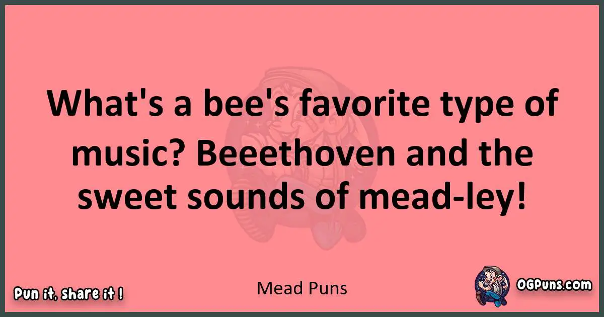Mead puns funny pun