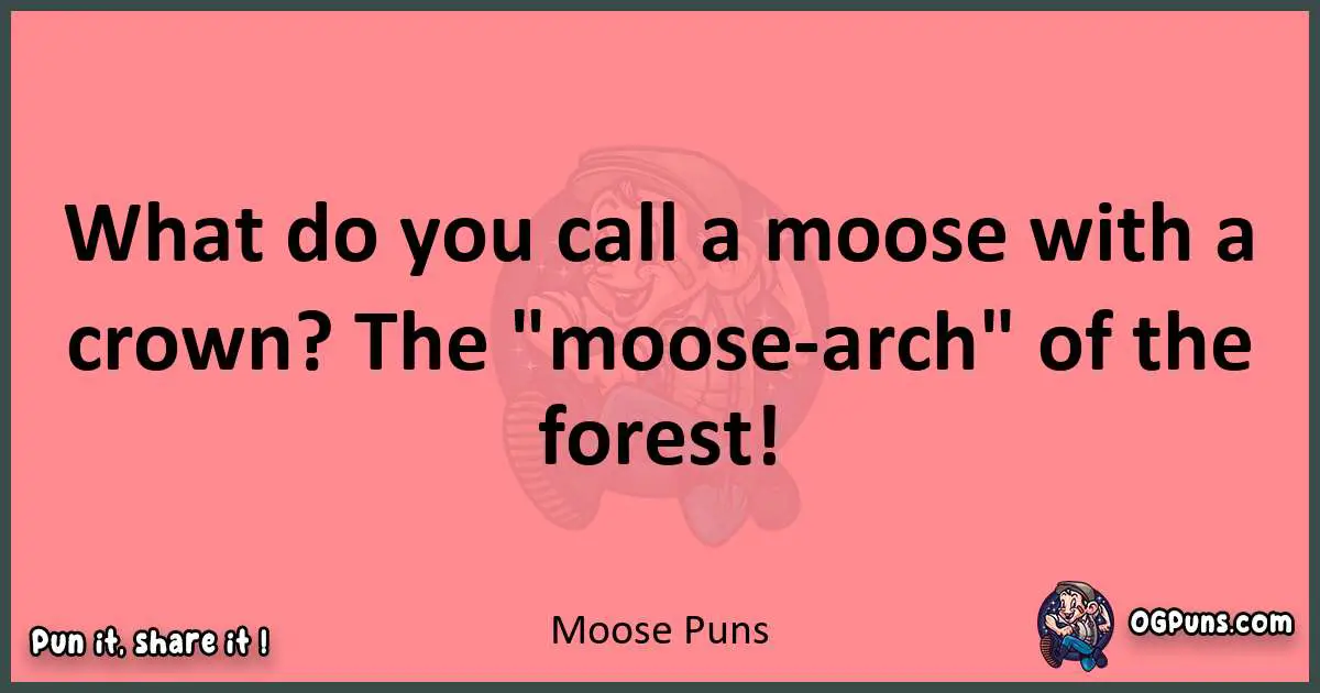 Moose puns funny pun