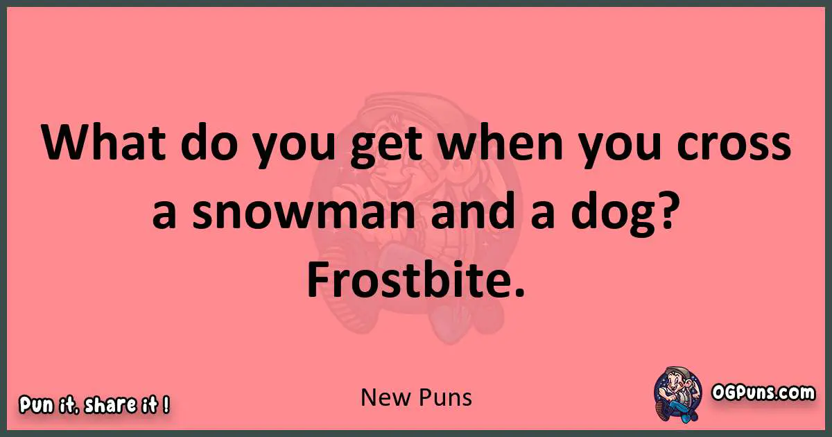 New puns funny pun