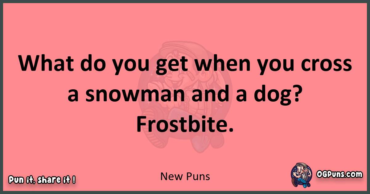 New puns funny pun