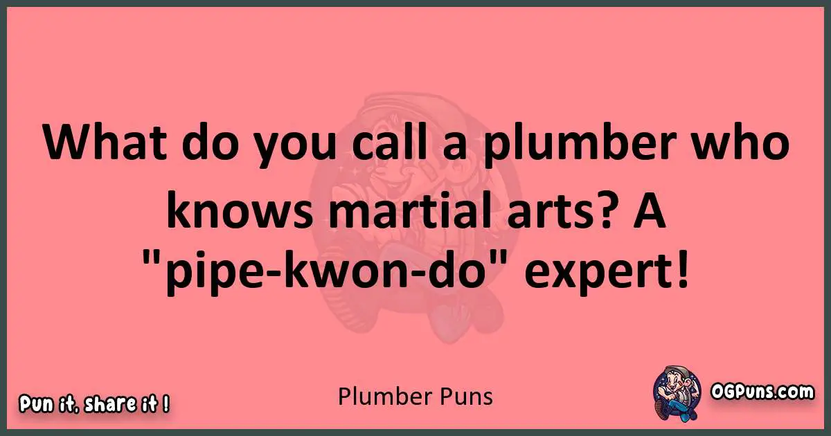 Plumber puns funny pun