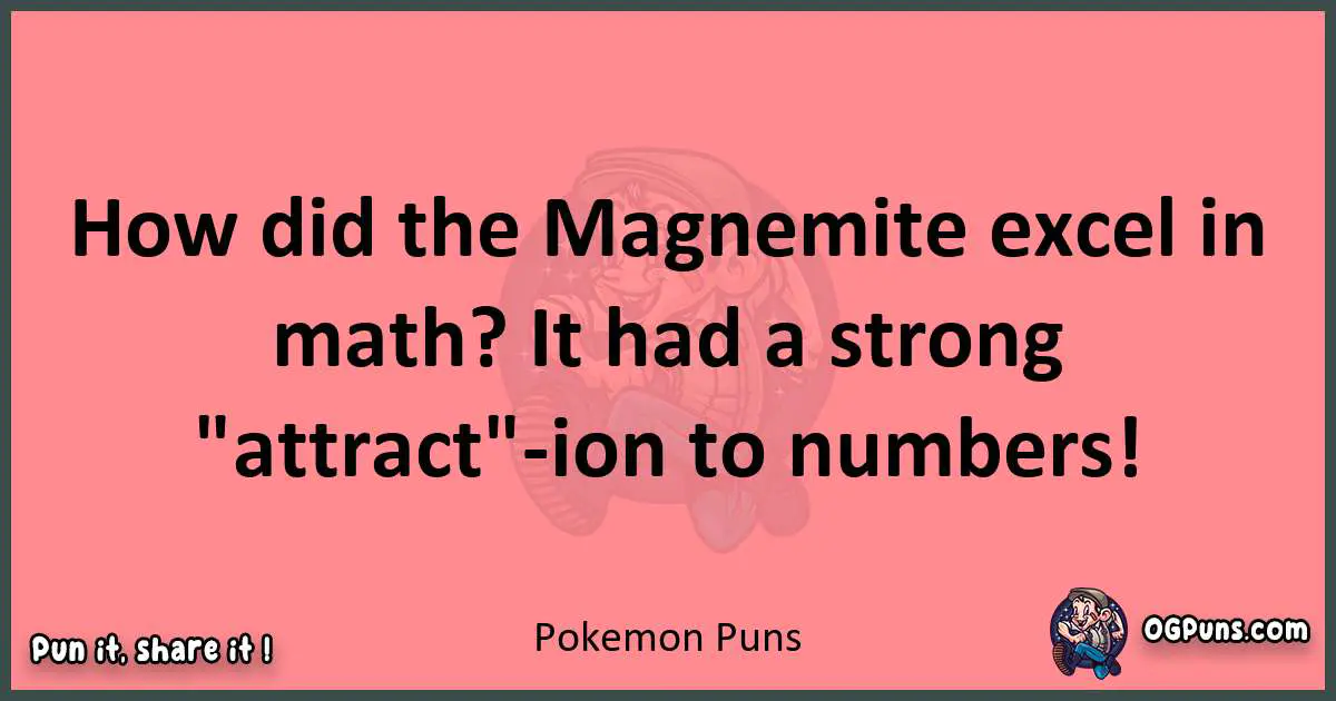 Pokemon puns funny pun