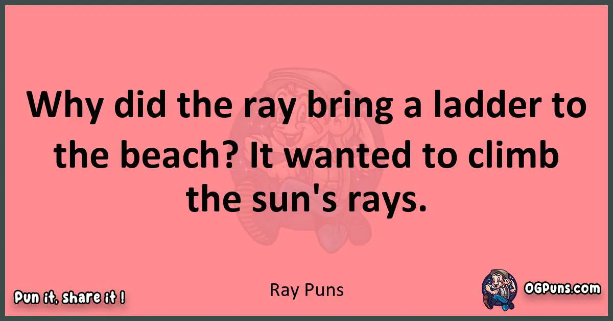 Ray puns funny pun