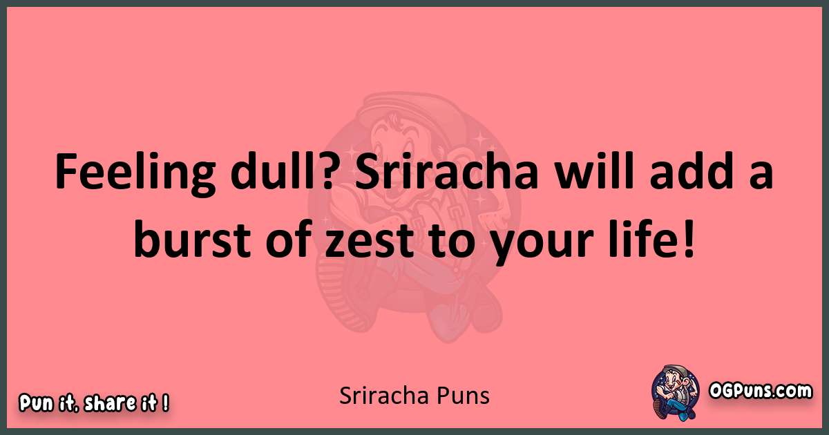 Sriracha puns funny pun