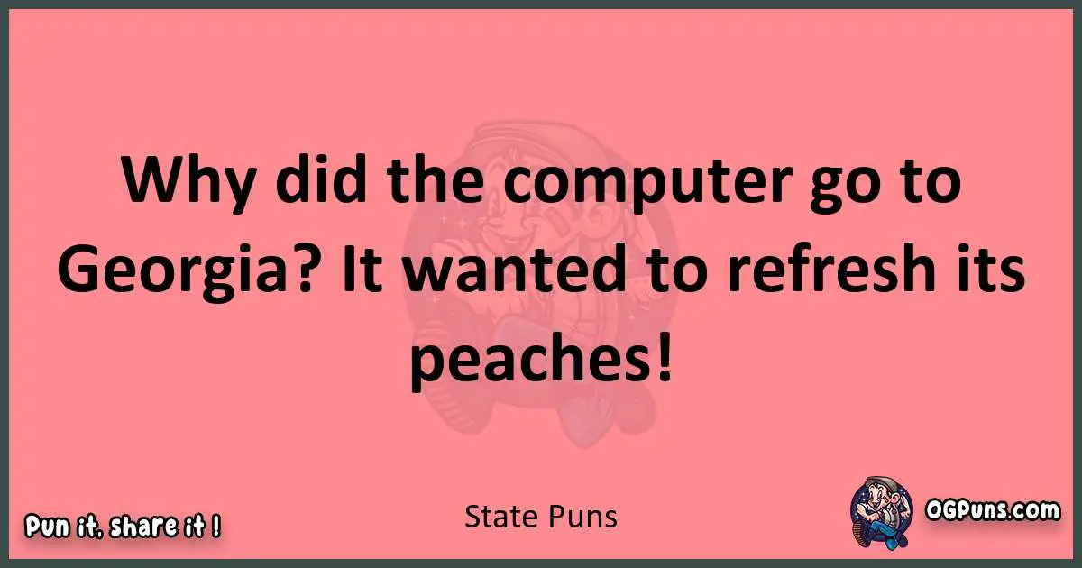 State puns funny pun