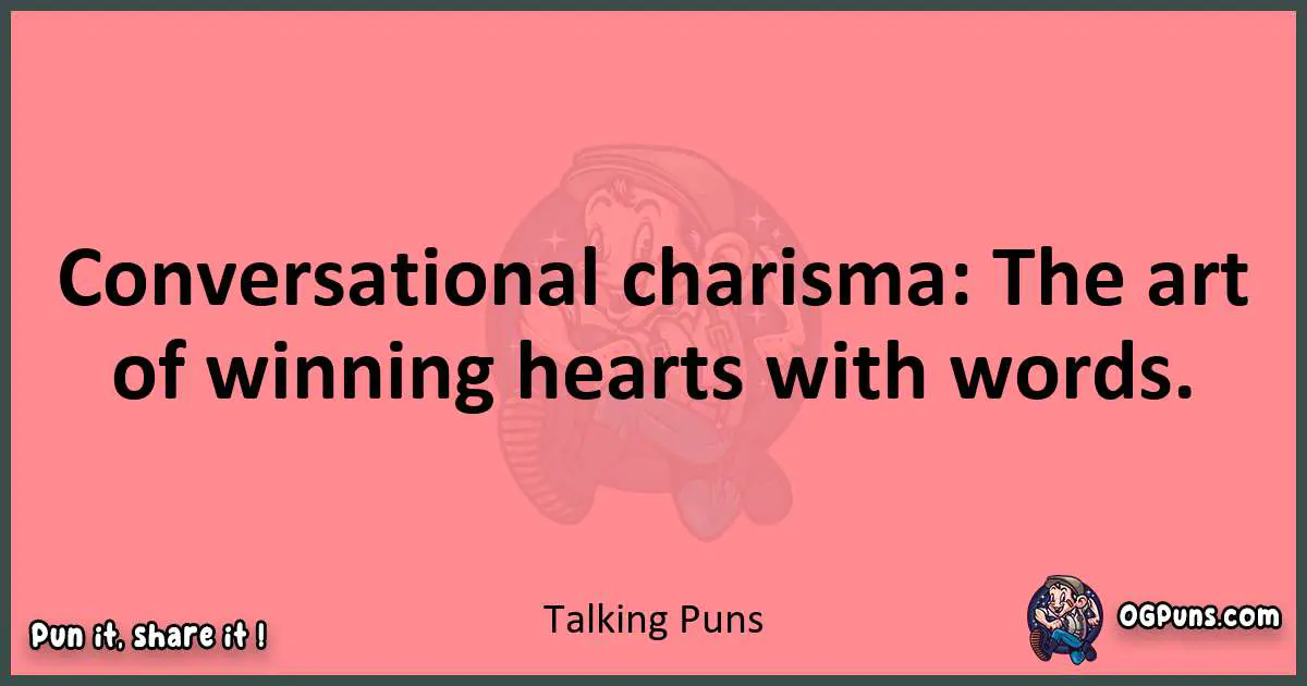 Talking puns funny pun
