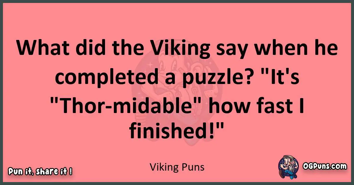 Viking puns funny pun