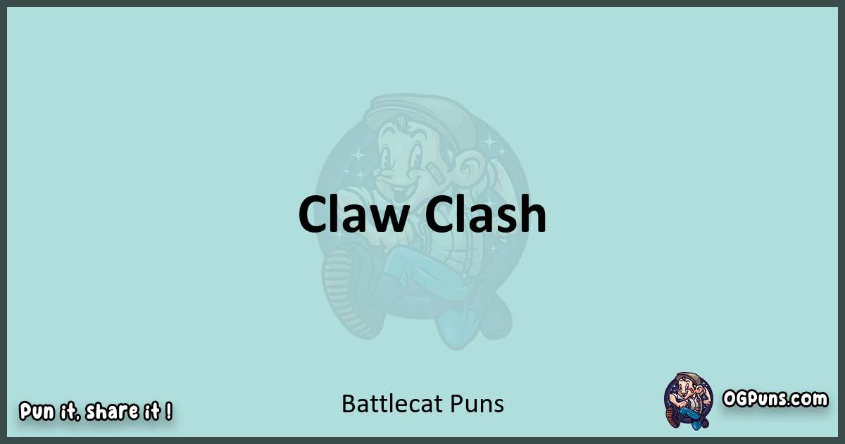 Text of a short pun with Battlecat puns