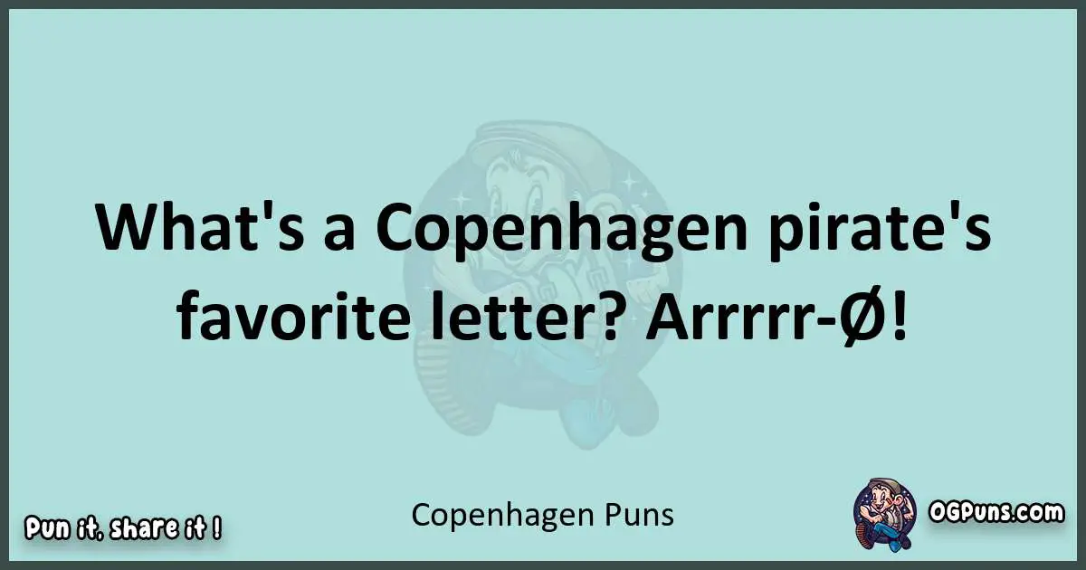 Text of a short pun with Copenhagen puns