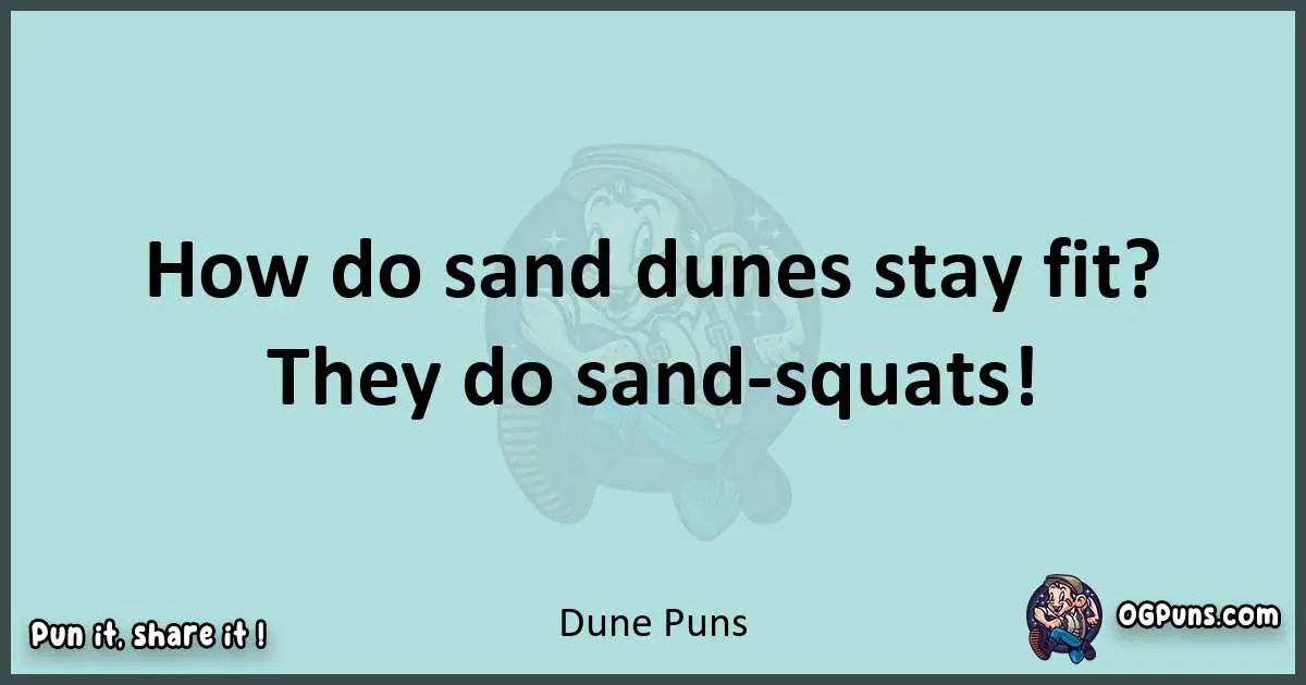 Text of a short pun with Dune puns