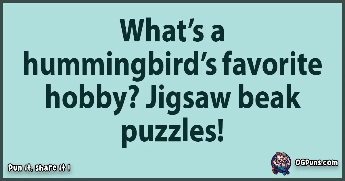 100+ Hilarious Hummingbird Puns: Feathered Funnies That Will Make You ...