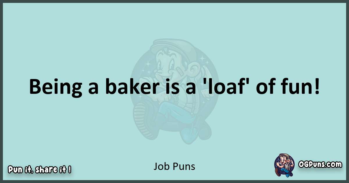 Text of a short pun with Job puns