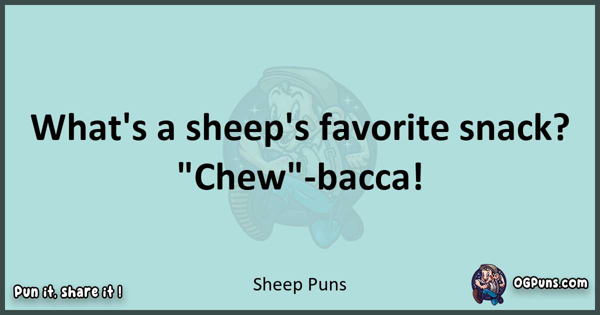 Text of a short pun with Sheep puns