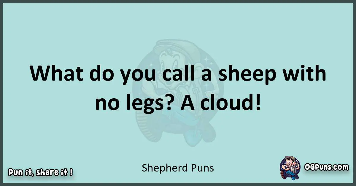 Text of a short pun with Shepherd puns