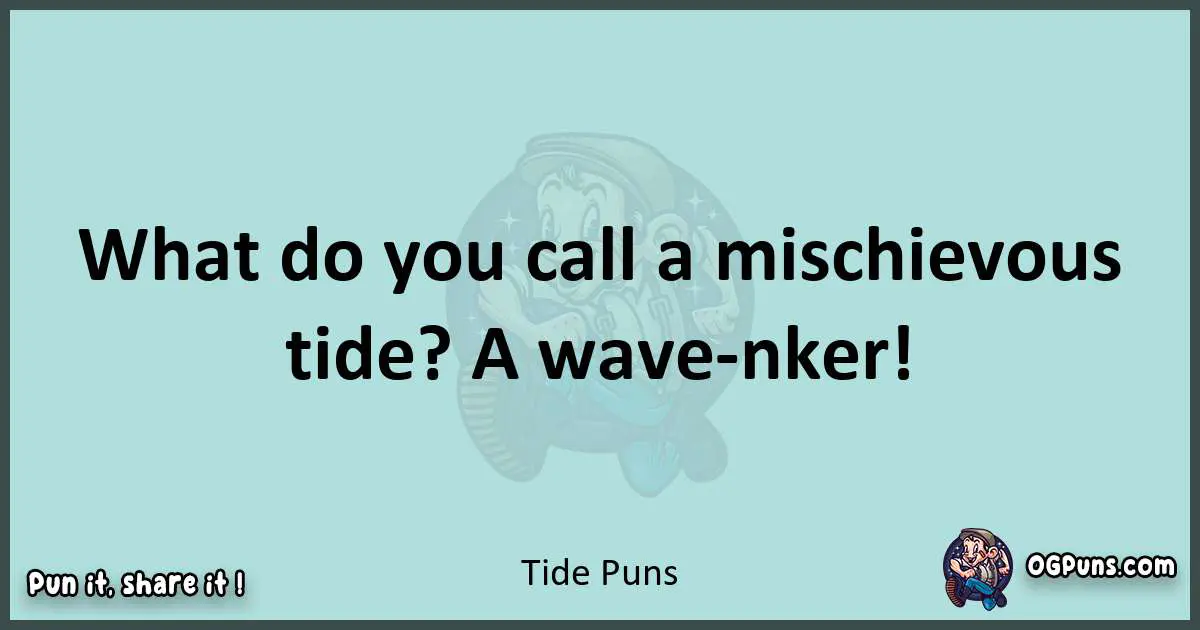 Text of a short pun with Tide puns