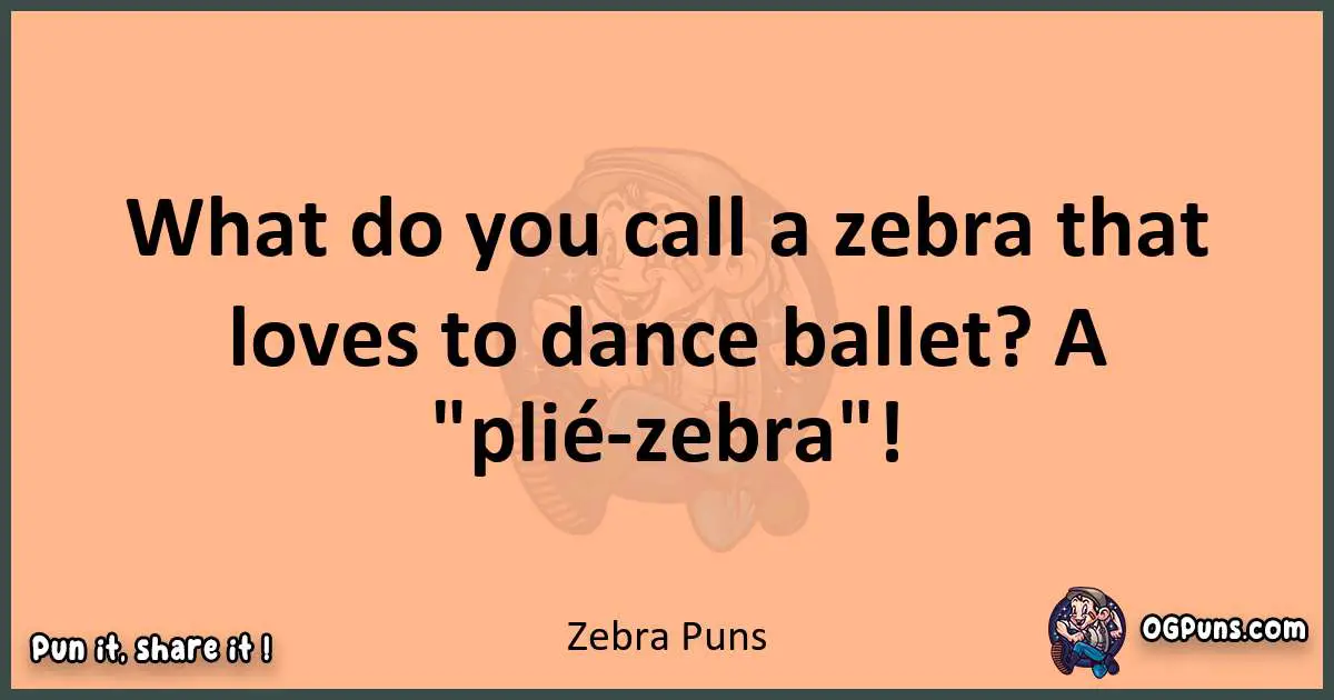 pun with Zebra puns