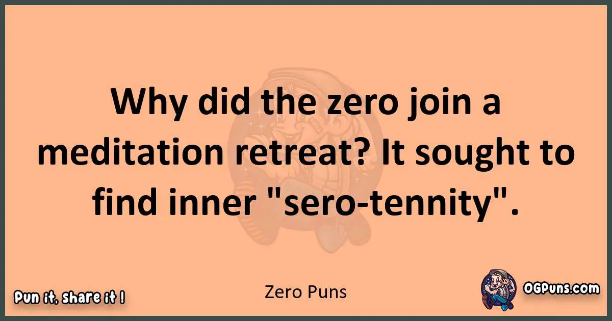 pun with Zero puns